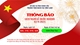 Thông báo nghỉ lễ Quốc khánh 02 9 2025